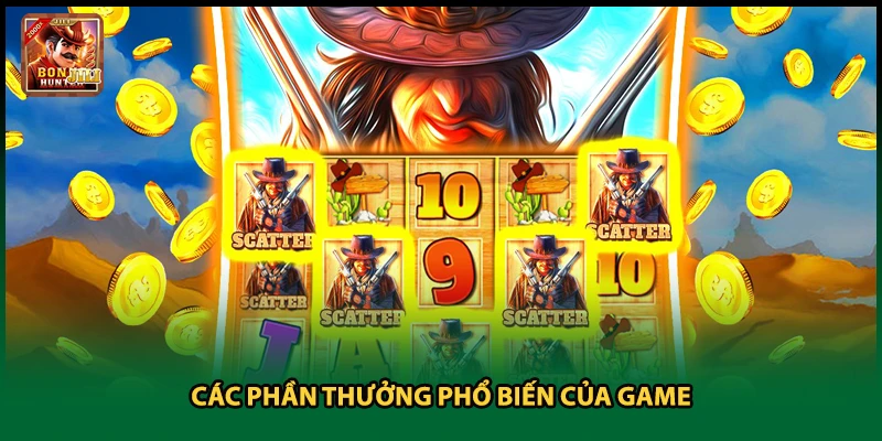 Các phần thưởng phổ biến của game