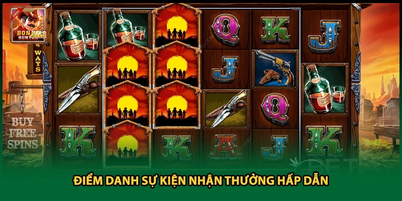 Điểm danh sự kiện nhận thưởng hấp dẫn