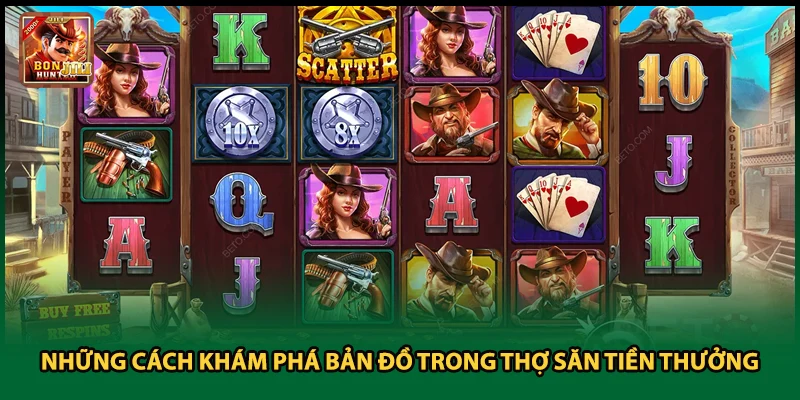 Những cách khám phá bản đồ trong Thợ Săn Tiền Thưởng