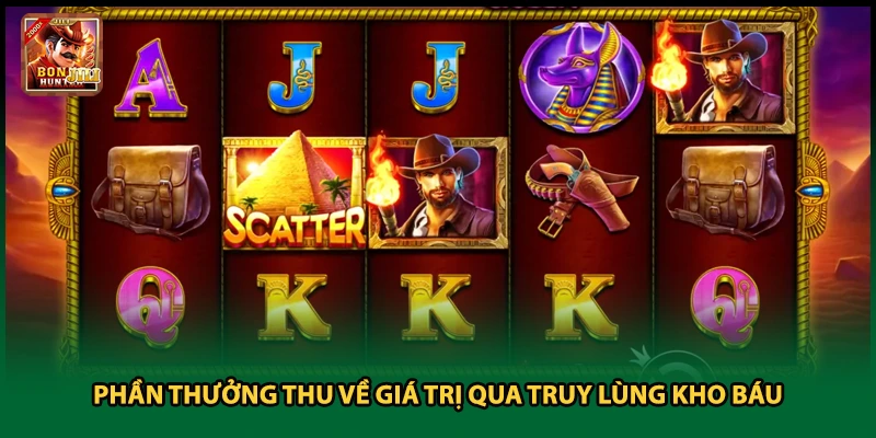 Phần thưởng thu về giá trị qua truy lùng kho báu