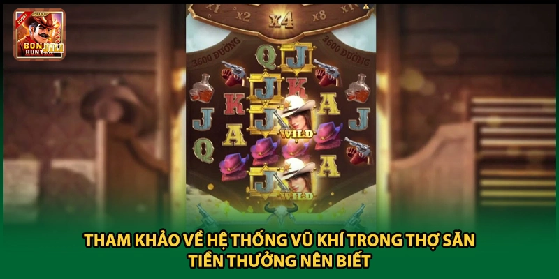 Tham khảo về hệ thống vũ khí trong Thợ Săn Tiền Thưởng nên biết